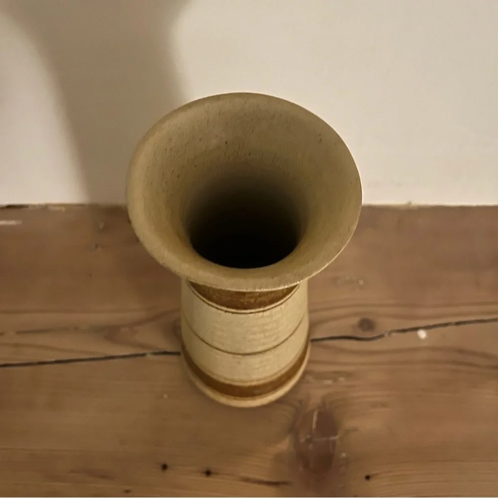 Vintage POTTERY CRAFT USA Stoneware VASE 8.5